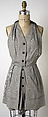 Playsuit, Claire McCardell (American, 1905–1958), [no medium available], American