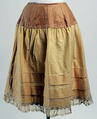 Petticoat, wool, American or European