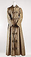 Dressing gown, silk, Japanese