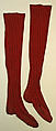 Stockings, cotton, American