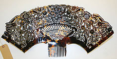 Comb, tortoiseshell, probably Spanish