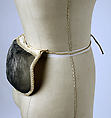 Bustle, cotton, probably American