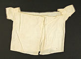 Waist, linen, American