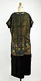 Dress, Maison Agnès (French), silk, metal thread, French