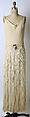 Evening dress, Mainbocher French and American, silk, French