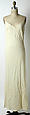 Evening dress, Mainbocher (French and American, founded 1930), silk, French