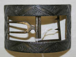 Shoe buckles, copper(?), European