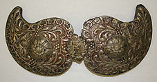 Belt buckle, metal, European