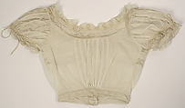 Corset cover, cotton, American or European