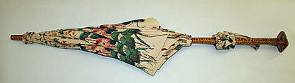 Parasol, linen, American