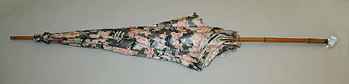 Parasol, silk, American