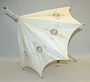 Parasol, linen, American