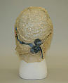 Boudoir cap, [no medium available], American or European