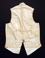 Wedding vest, silk, American