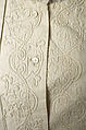 Nightgown, cotton, American
