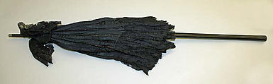 Parasol, silk, probably European