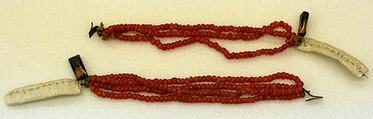 Jewelry set, coral, American or European