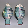 Slippers, Hellstern and Sons (French), silk, leather, French