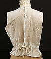 Shirtwaist, cotton, American or European