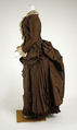 Wedding dress, silk, American