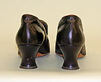 Slippers, B. Altman &amp; Co. (American, 1865–1990), leather, American
