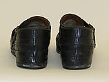 Shoes, leather, American