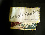 Suit, Vera Maxwell (American, 1901–1995), wool, American