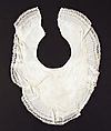 Bib, cotton, American