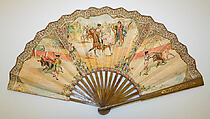 Fan, paper, wood, Spanish