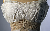 Petticoat, cotton, probably French