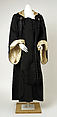 Evening coat, [no medium available], American