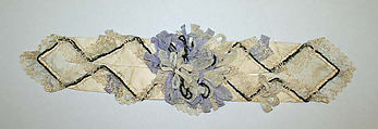 Headcloth, silk, probably American