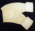 Undersleeves, cotton, American
