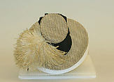 Hat, Walter Florell, [no medium available], American