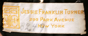 Dress, Jessie Franklin Turner (American, 1923–1943), silk, American
