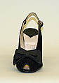 Pumps, Saks Fifth Avenue (American, founded 1924), leather, American