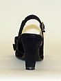 Pumps, Newton Elkin Shoe Co., leather, American