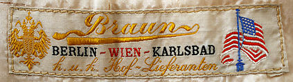 Dressing gown, wool, German