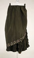 Dress, silk, American