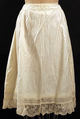 Petticoat, cotton, American