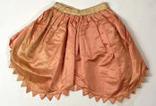Dress, silk, cotton, American