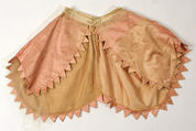 Dress, silk, cotton, American