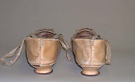 Wedding slippers, leather, American