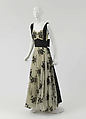 Evening dress, House of Chanel (French, founded 1910), silk, French