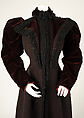 Coat, wool, silk, Persian lamb, American