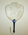 Fan, wood, silk, leather, Chinese