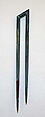 Hairpin, silver, American or European