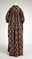 Dressing gown, cotton, American