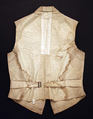 Vest, silk, European