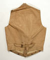 Evening vest, silk, European